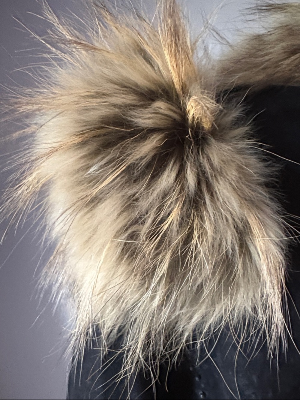 DOUBLE D RANCH Leather Raccoon Fur Trim Festival Boho Penny Lane Trench Jacket - Picture 8 of 10